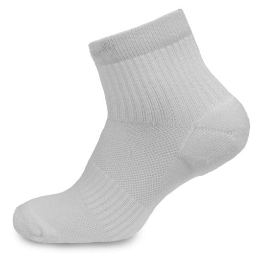 Ardent Performance Running Socks - Millennium White